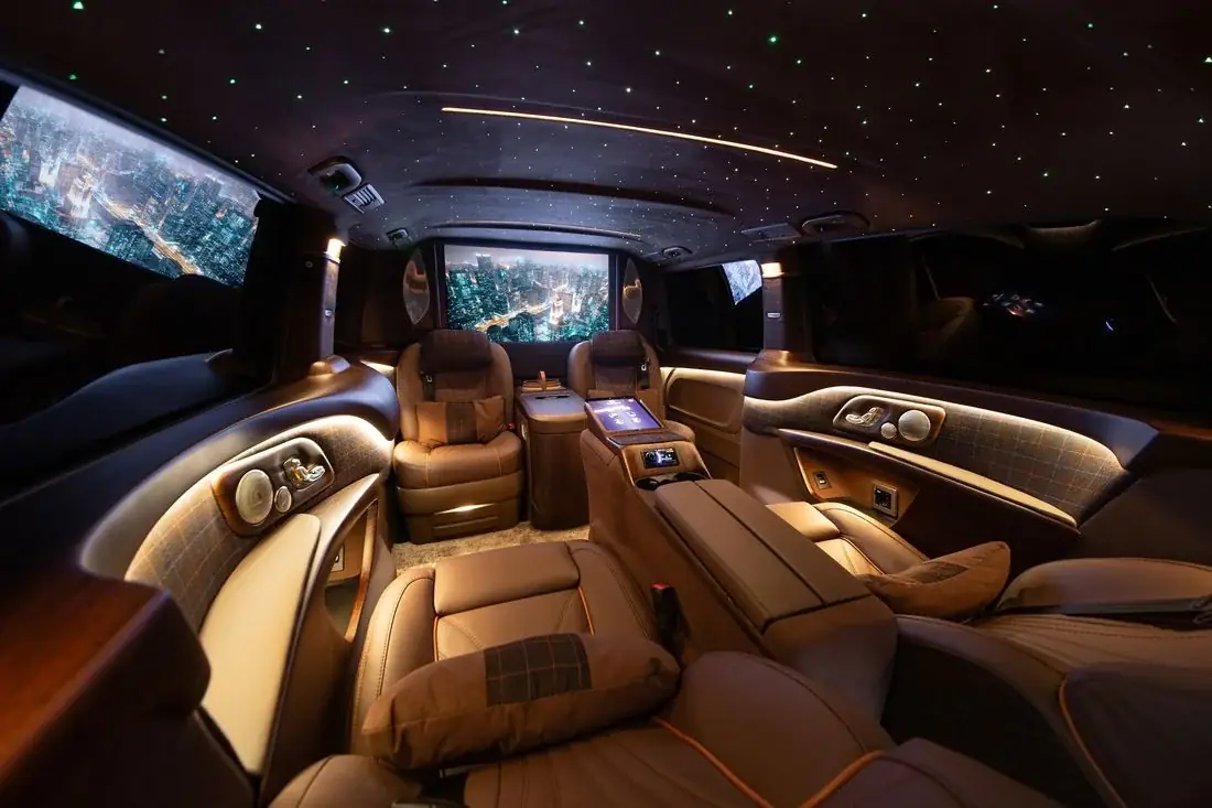Ertex Luxury Car Design Ralph Lauren VIP araç iç mekânı